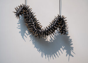 Evgeniya Martirosyan, sculpture, stitched valves